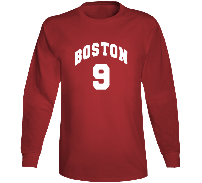 Jack Eichel Boston Hockey Number 9 Long Sleeve Jack Eichel Boston Hockey Number 9 Long Sleeve