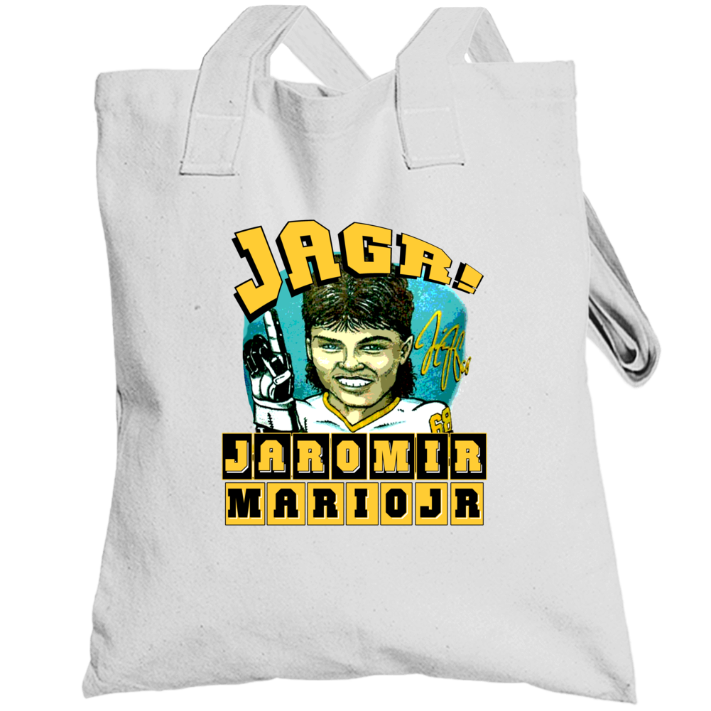 Jaromir Jagr Florida Hockey Vintage Totebag