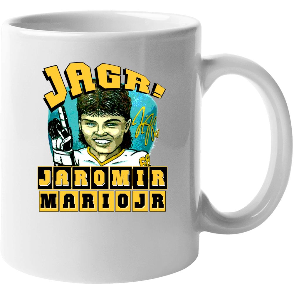 Jaromir Jagr Florida Hockey Vintage Mug