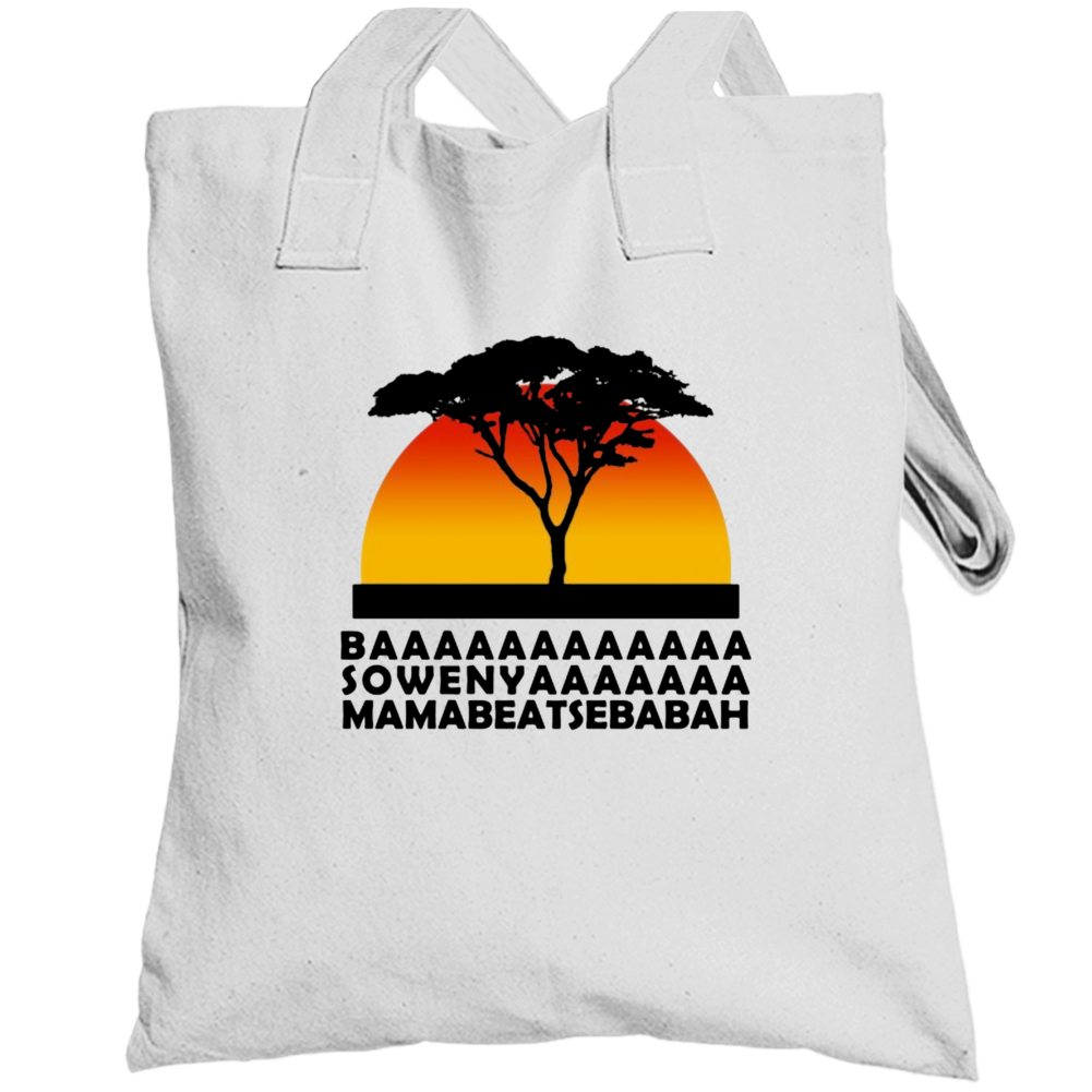 The Lion King Movie Music Track Totebag The Lion King Movie Music Track Totebag