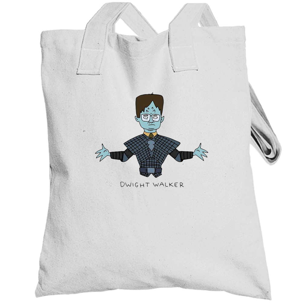 Dwight Walker Funny Game Of Thrones Office Tv Series Totebag