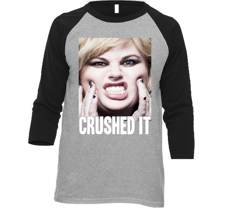 Rebel Wilson Crushed It Funny Face Age T Shirt Rebel Wilson Crushed It Funny Face Age T Shirt