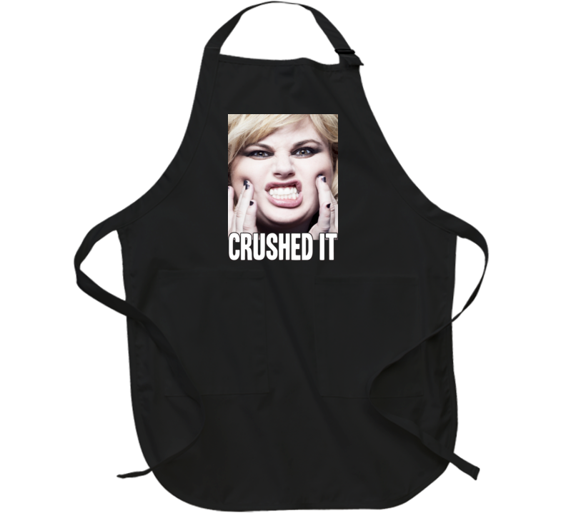 Rebel Wilson Crushed It Funny Face Age Apron Rebel Wilson Crushed It Funny Face Age Apron