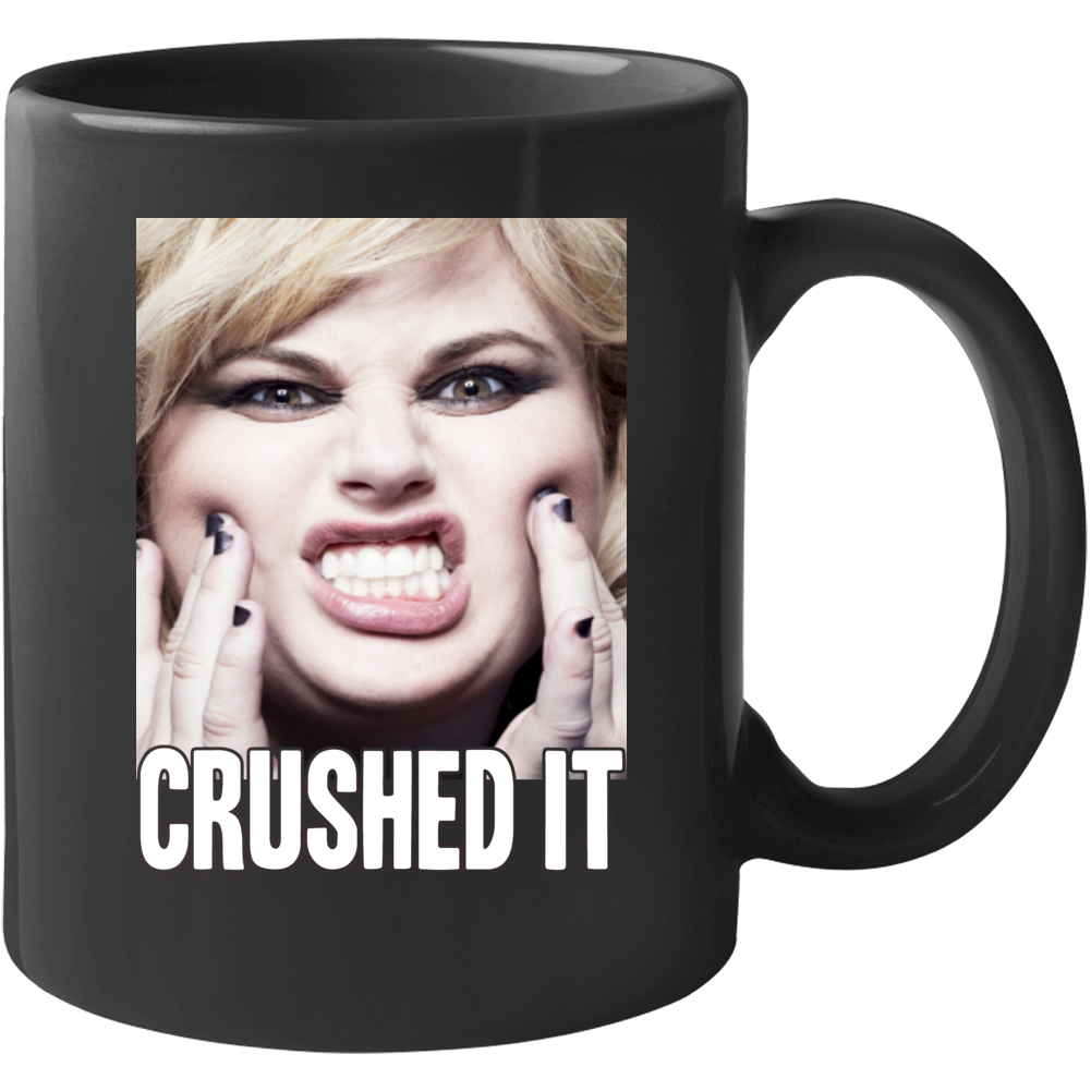 Rebel Wilson Crushed It Funny Face Age Mug Rebel Wilson Crushed It Funny Face Age Mug