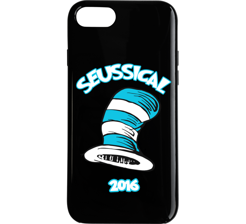 Seussical Dr Seuss Cat In The Hat Front Phone Case Seussical Dr Seuss Cat In The Hat Front Phone Case