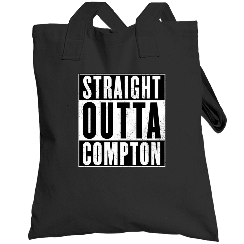 Straight Outta Compton Story Of Nwa Group Movie Totebag Straight Outta Compton Story Of Nwa Group Movie Totebag
