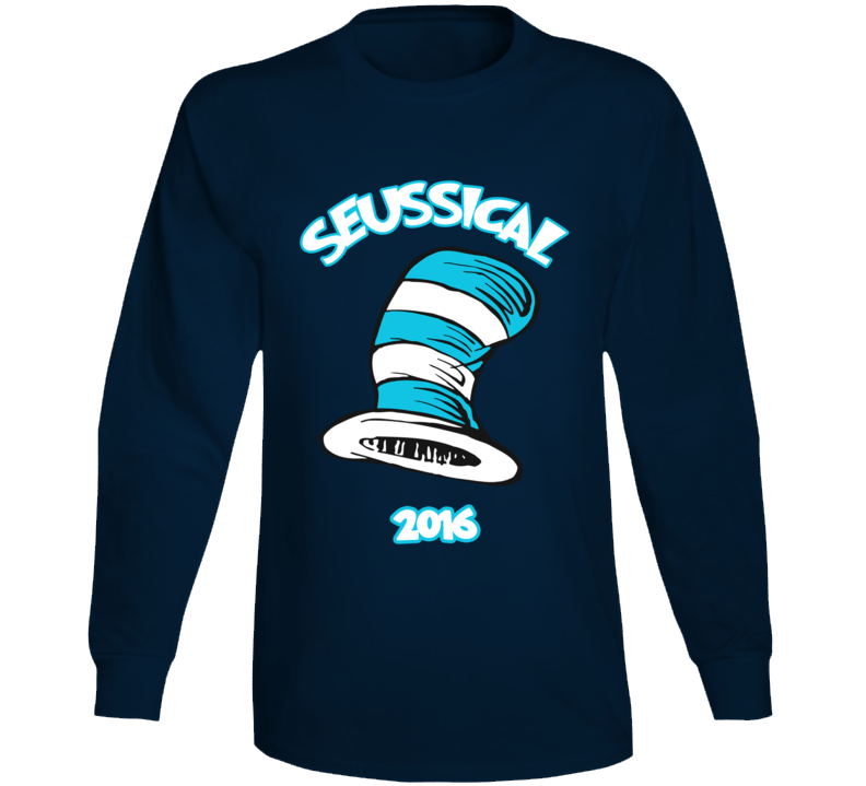 Seussical Dr Seuss Cat In The Hat Front Long Sleeve Seussical Dr Seuss Cat In The Hat Front Long Sleeve