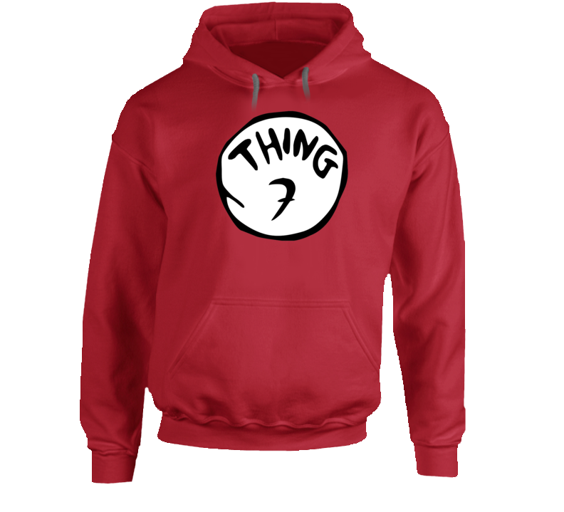 Thing 7 Dr Seuss Funny Hoodie Thing 7 Dr Seuss Funny Hoodie