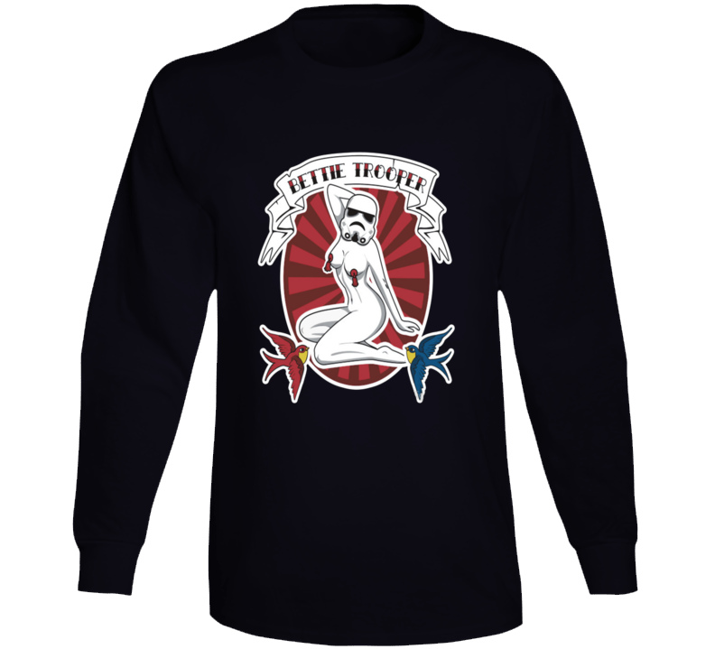 Bettie Trooper Parody Funny Star Wars Long Sleeve Bettie Trooper Parody Funny Star Wars Long Sleeve