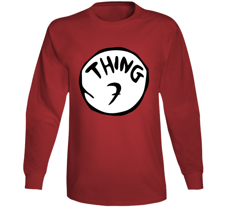 Thing 7 Dr Seuss Funny Long Sleeve Thing 7 Dr Seuss Funny Long Sleeve