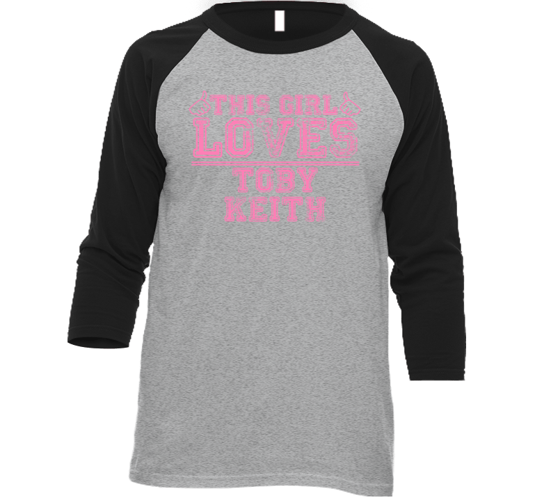 This Girl Loves Toby Keith Celebrity T Shirt