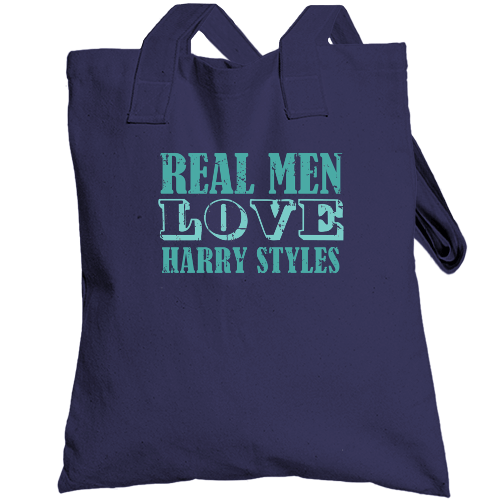 Real Men Love Harry Styles Celebrity Totebag