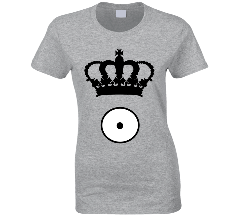 Minion King Bob Minions Movie Funny Eye Crown Ladies T Shirt