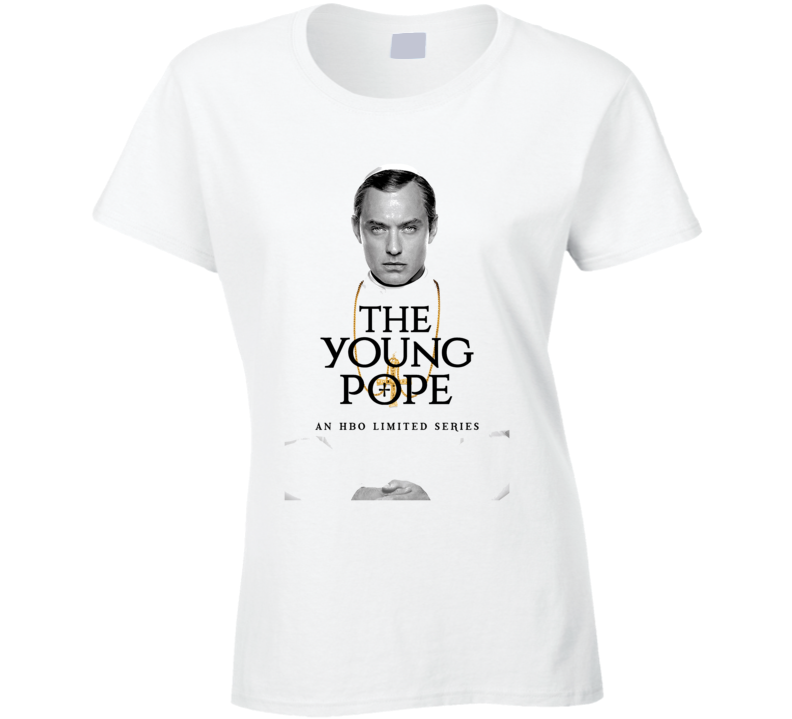 The Young Pope Poster Lenny Belardo American  Tv Series Ladies T Shirt