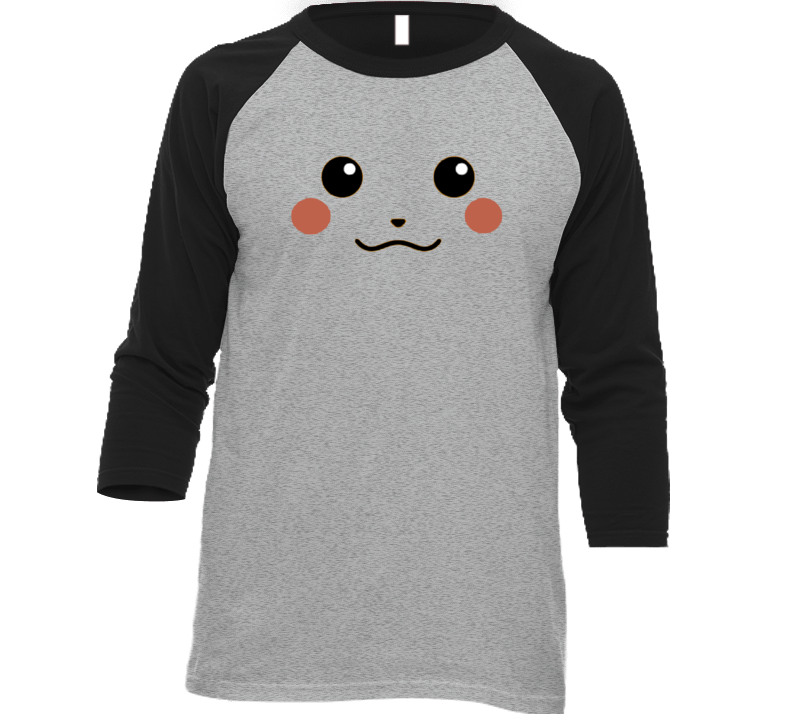 Pikachu Face Pokemon T Shirt