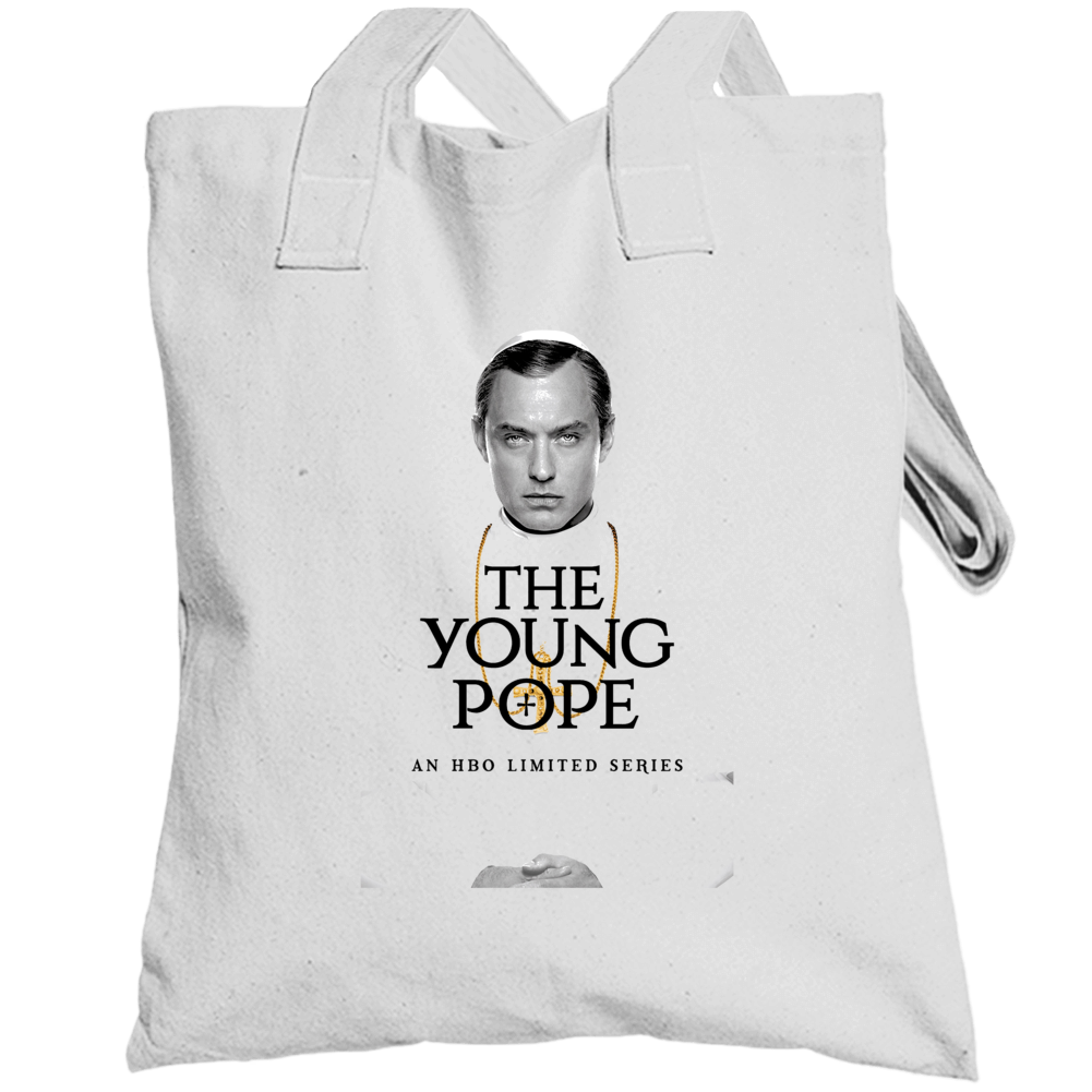 The Young Pope Poster Lenny Belardo American  Tv Series Totebag