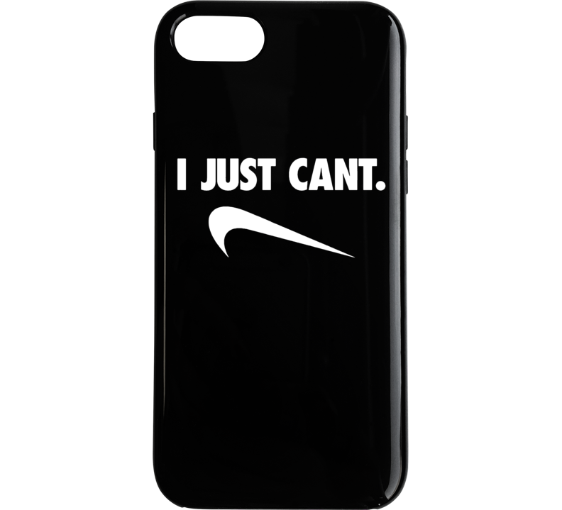 I Just Cant Funny Parody V Neck Phone Case I Just Cant Funny Parody V Neck Phone Case