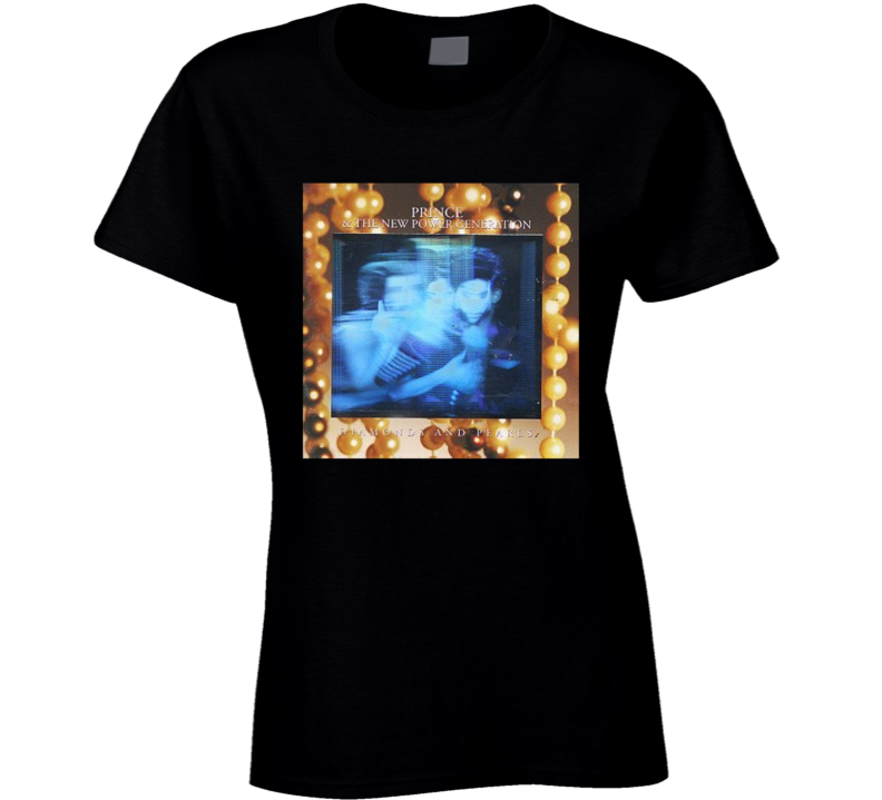 Prince Diamonds And Pearls Album Cover Singer Music Legend Ladies T Shirt Prince Diamonds And Pearls Album Cover Singer Music Legend Ladies T Shirt
