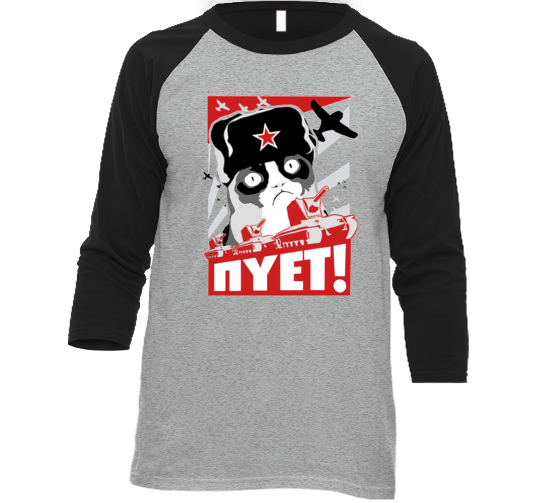 Grumpy Cat Russian Nope Nyet Meme T Shirt Grumpy Cat Russian Nope Nyet Meme T Shirt
