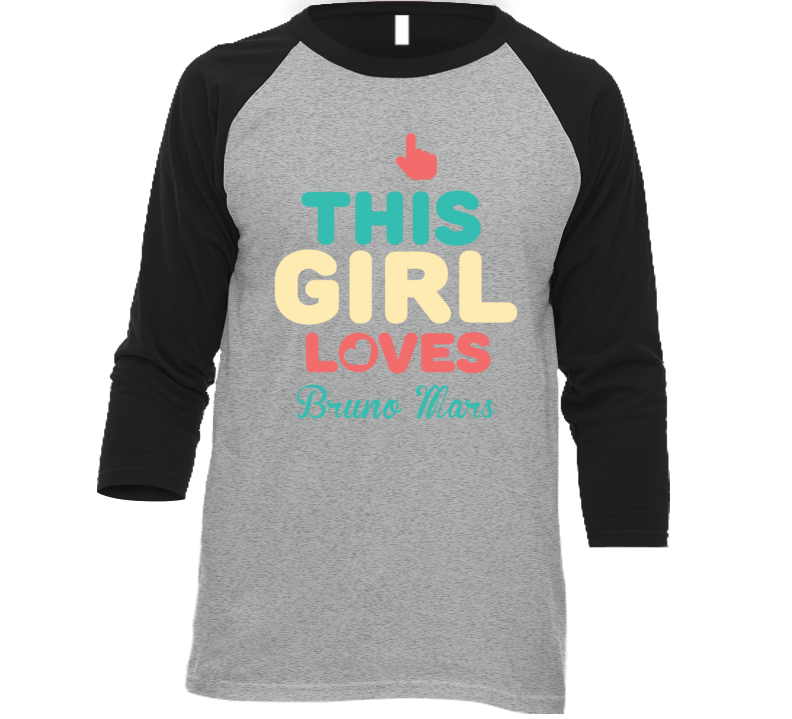 This Girl Loves Bruno Mars Celebrity T Shirt This Girl Loves Bruno Mars Celebrity T Shirt
