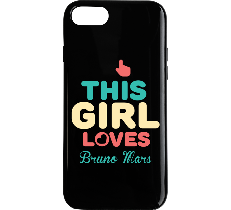 This Girl Loves Bruno Mars Celebrity Phone Case This Girl Loves Bruno Mars Celebrity Phone Case