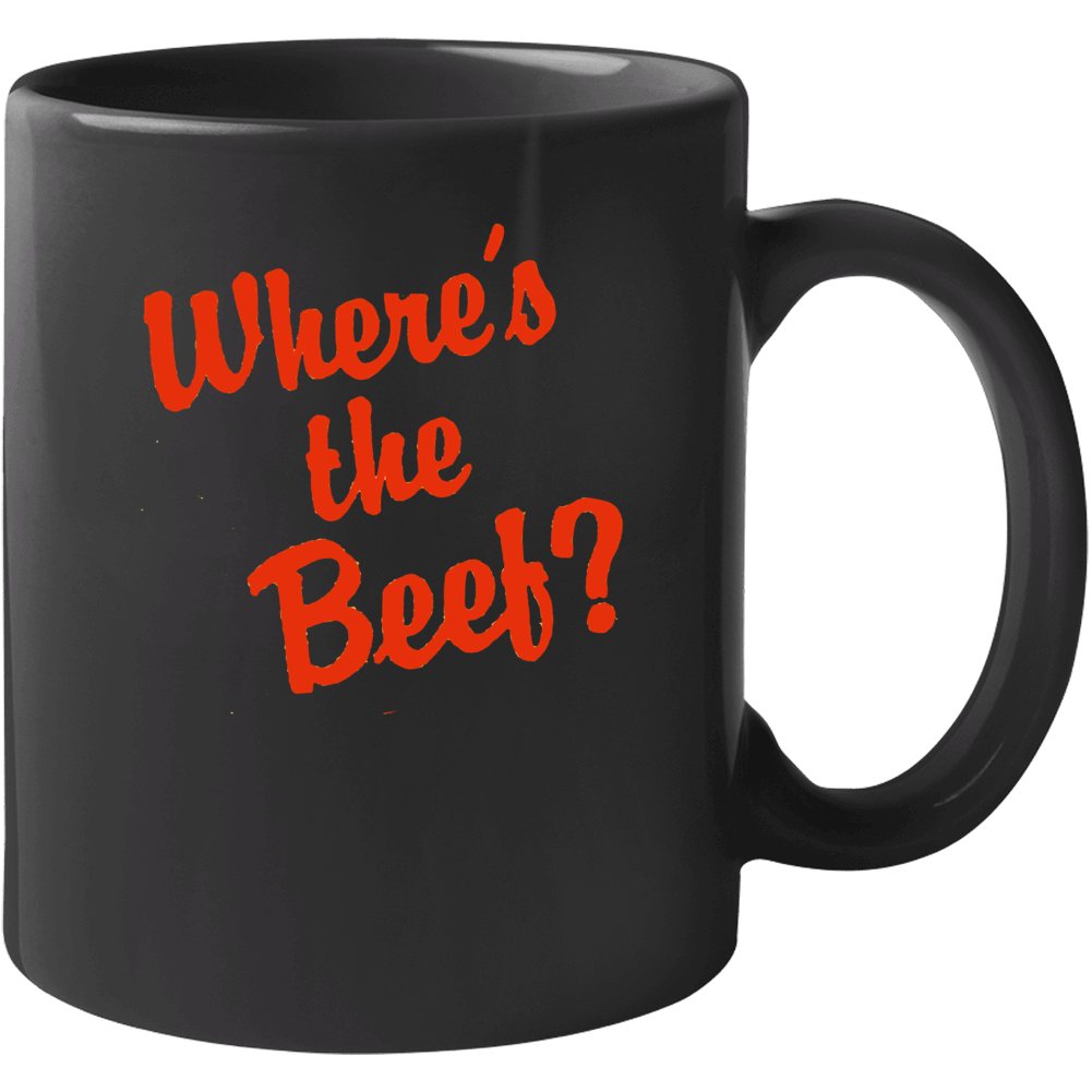 Where's The Beef Funny Mug Where's The Beef Funny Mug