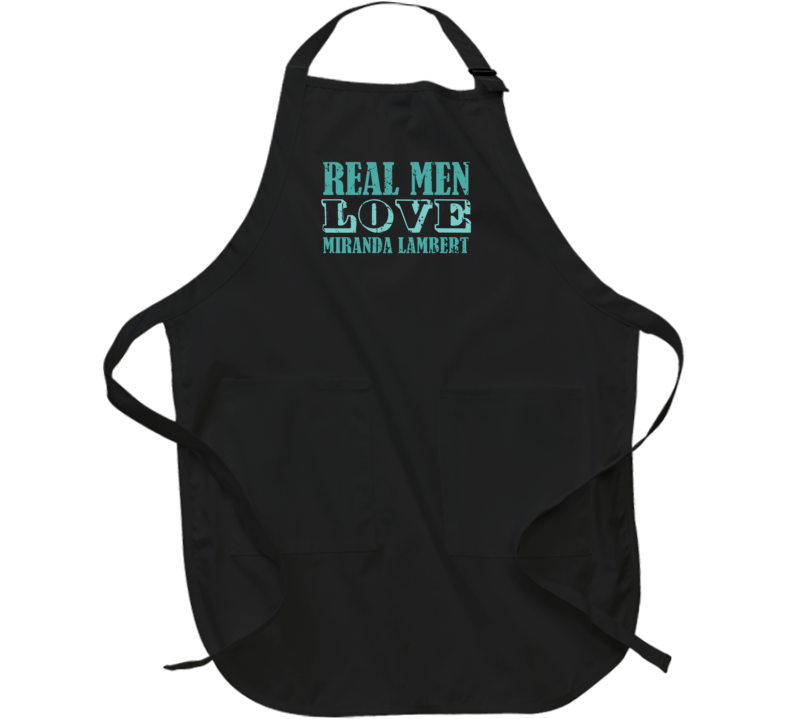 Real Men Love Miranda Lambert Celebrity Apron