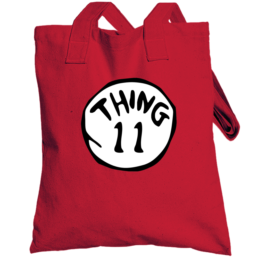 Thing 11 Dr Seuss Funny Totebag Thing 11 Dr Seuss Funny Totebag