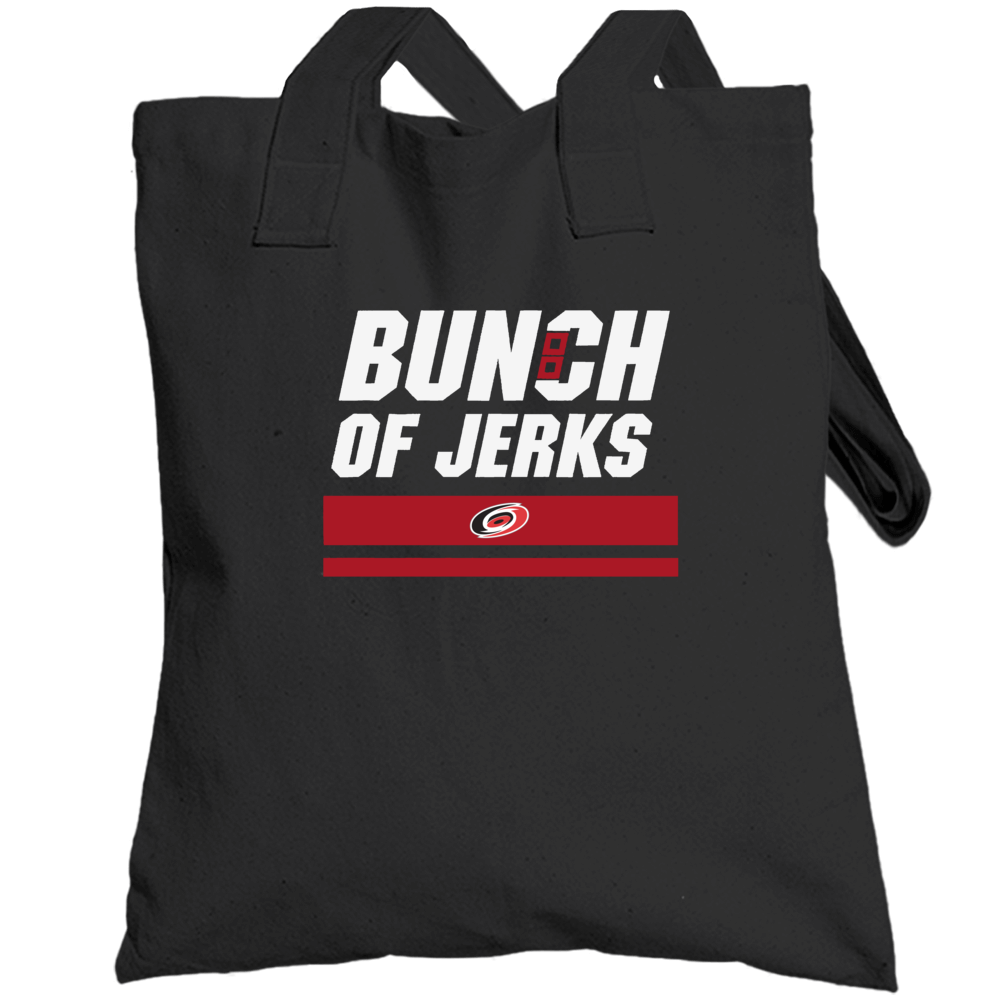 Bunch Of Jerks Carolina Hockey Fan Totebag