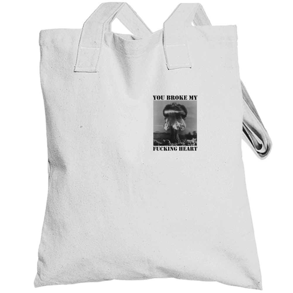 You Broke My Fcking Heart Kendall Jenner Instagram Totebag