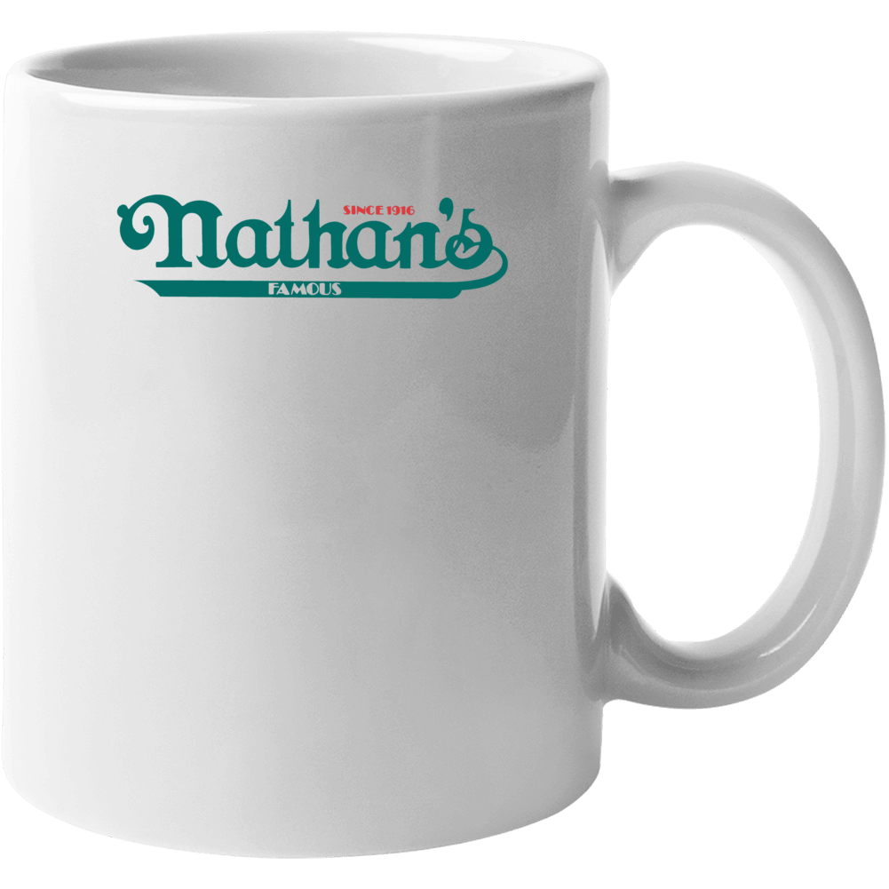 Nathan's Famous Hot Dogs Eating Contest Mug