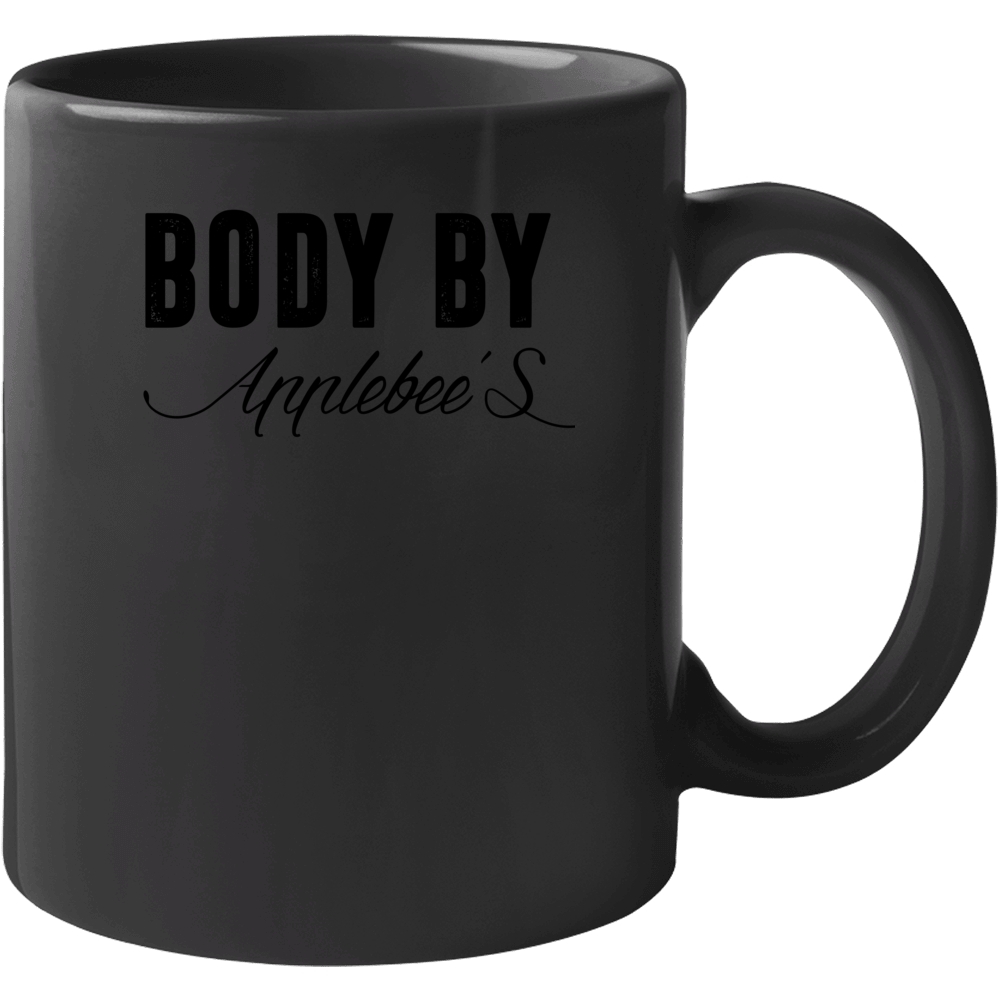 Body By Applebee's Funny Food Fanatic Mug Body By Applebee's Funny Food Fanatic Mug