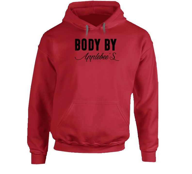 Body By Applebee's  Funny Food Fanatic Hoodie