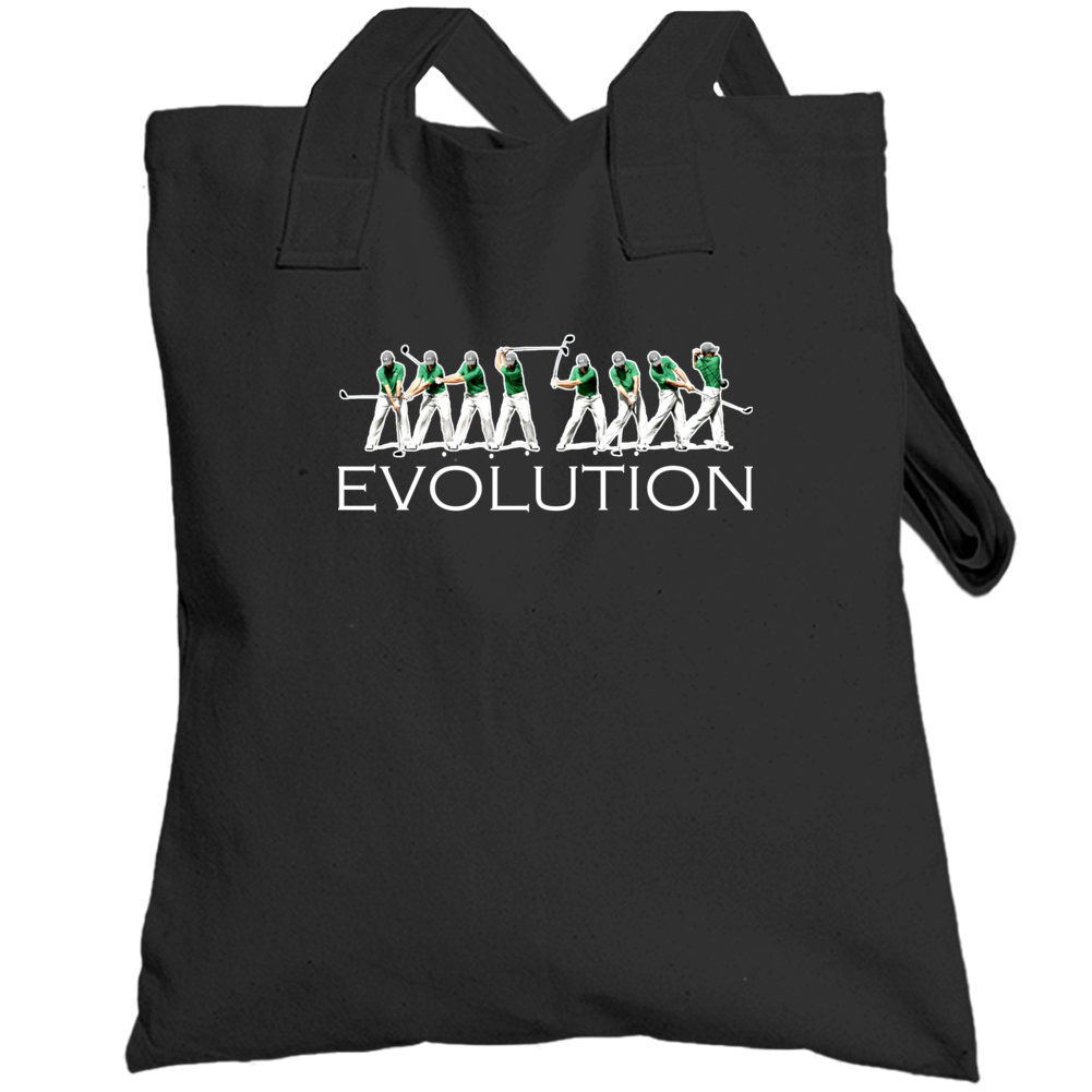 Evolution Of Jordan Spieth Professional Golfer Funny Sports Totebag