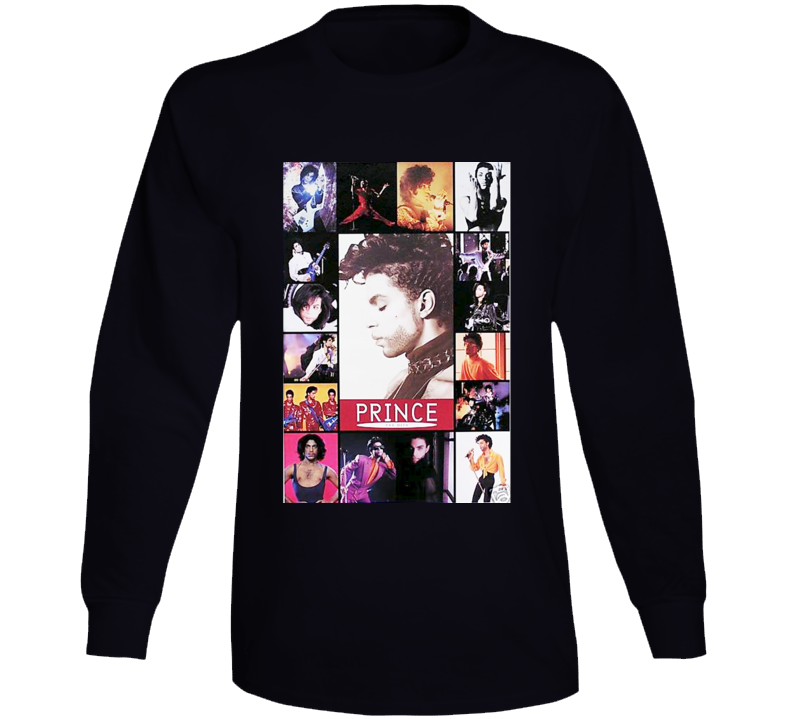 Prince Music Legend Singer Fan Long Sleeve