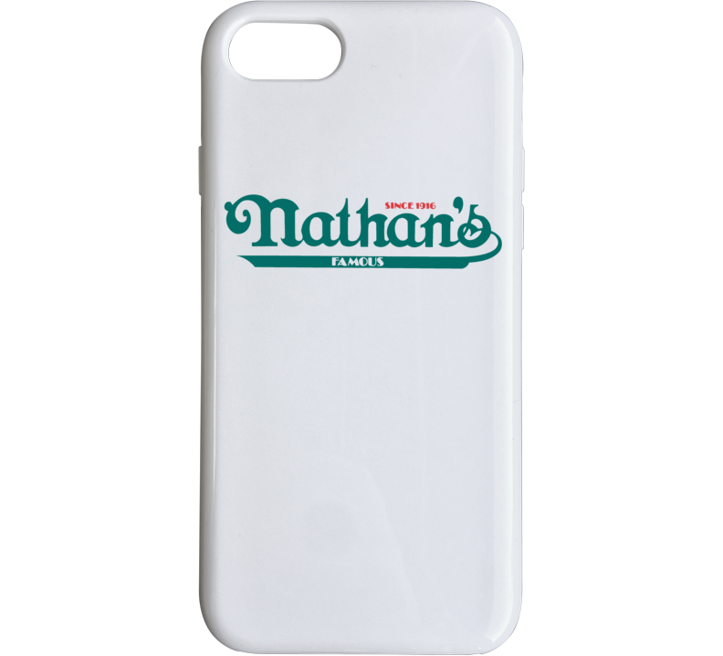 Nathan's Famous Hot Dogs Eating Contest Phone Case Nathan's Famous Hot Dogs Eating Contest Phone Case