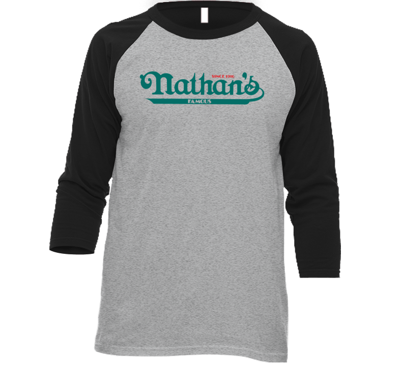 Nathan's Famous Hot Dogs Eating Contest T Shirt Nathan's Famous Hot Dogs Eating Contest T Shirt