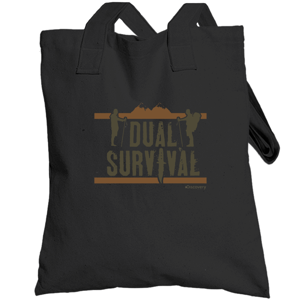 Dual Survival Discovery Channel Tv Show Totebag Dual Survival Discovery Channel Tv Show Totebag