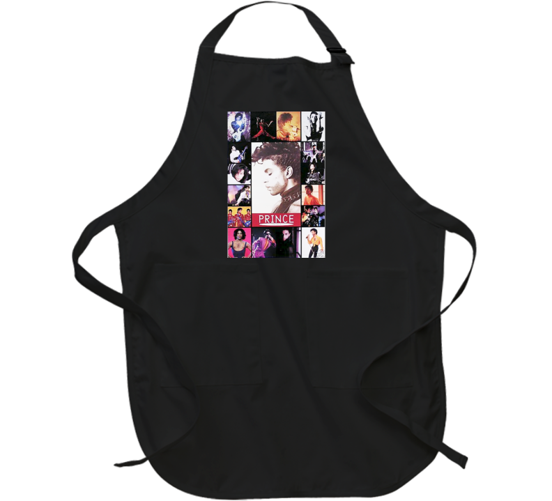 Prince Music Legend Singer Fan Apron