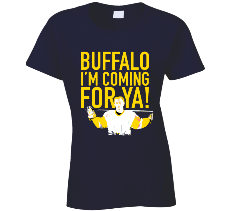 Buffalo Im Coming For Ya Jack Eichel Hockey Totebag Buffalo Im Coming For Ya Jack Eichel Hockey Totebag