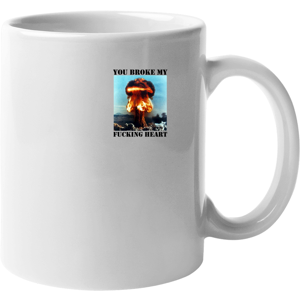 Kendall Jenner You Broke My Fcking Heart Color Mug Kendall Jenner You Broke My Fcking Heart Color Mug