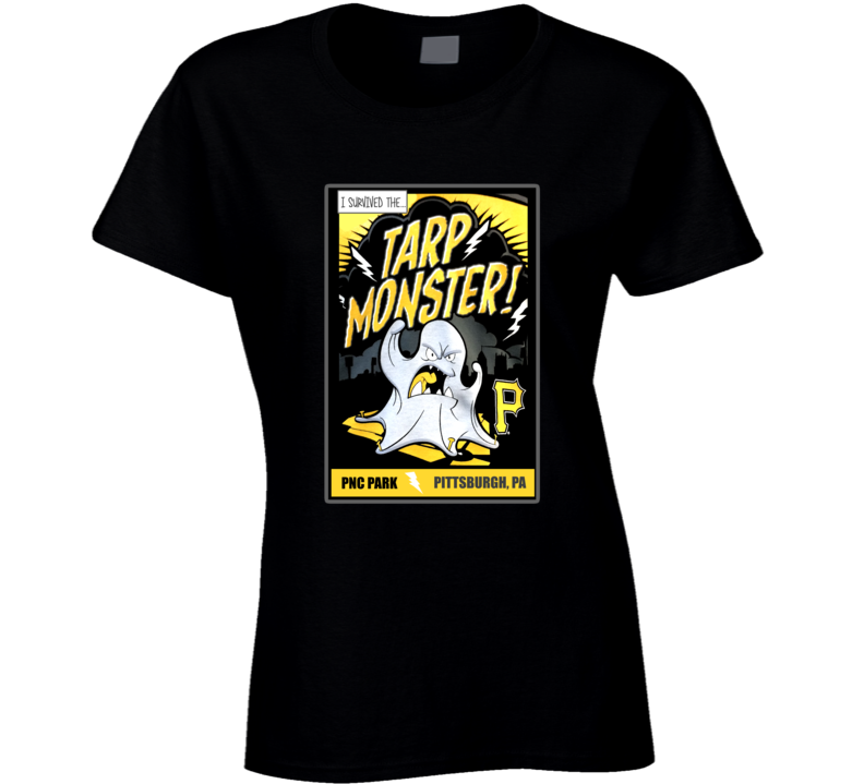 Tarp Monster Pnc Park Pittsburgh Baseball Sport Ladies T Shirt Tarp Monster Pnc Park Pittsburgh Baseball Sport Ladies T Shirt