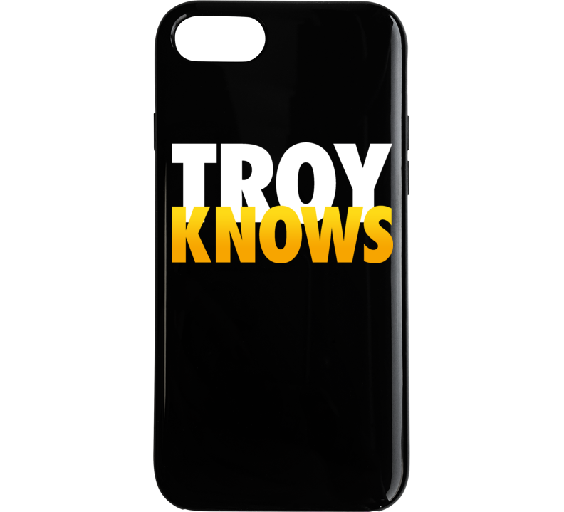 Troy Knows Troy Polamalu Phone Case