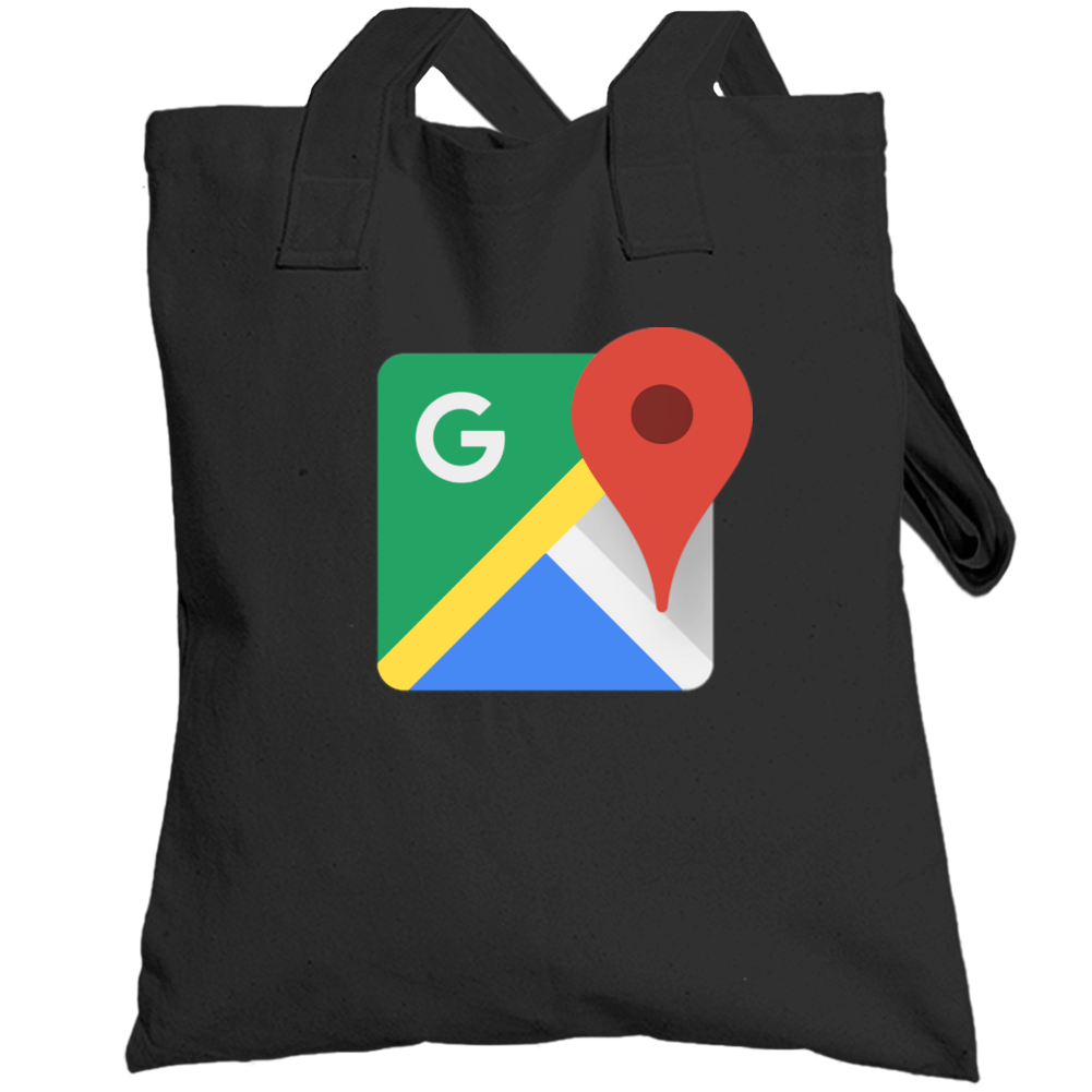 Google Maps App Popular Icon Totebag Google Maps App Popular Icon Totebag