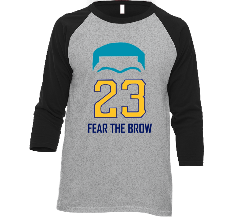 Fear The Brow Anthony Davis New Orleans Basketball T Shirt