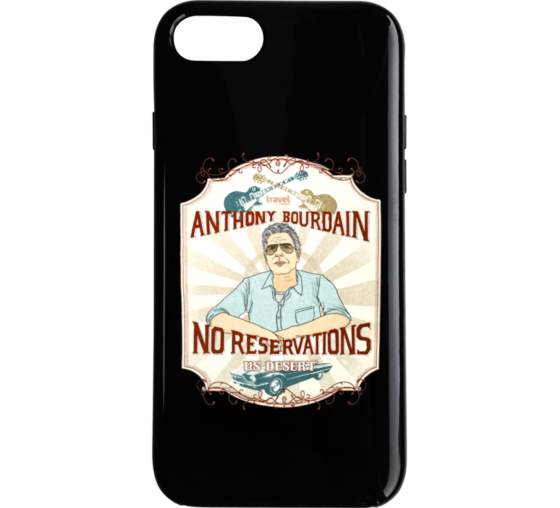 Anthony Michael Bourdain No Reservations Phone Case