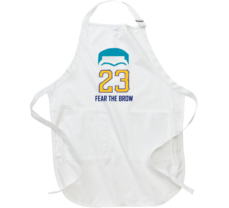 Fear The Brow Anthony Davis New Orleans Basketball Apron