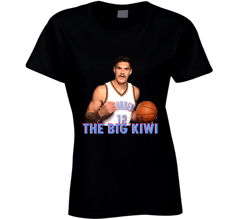 The Big Kiwi Steven Adams Oklahoma Basketball Ladies T Shirt