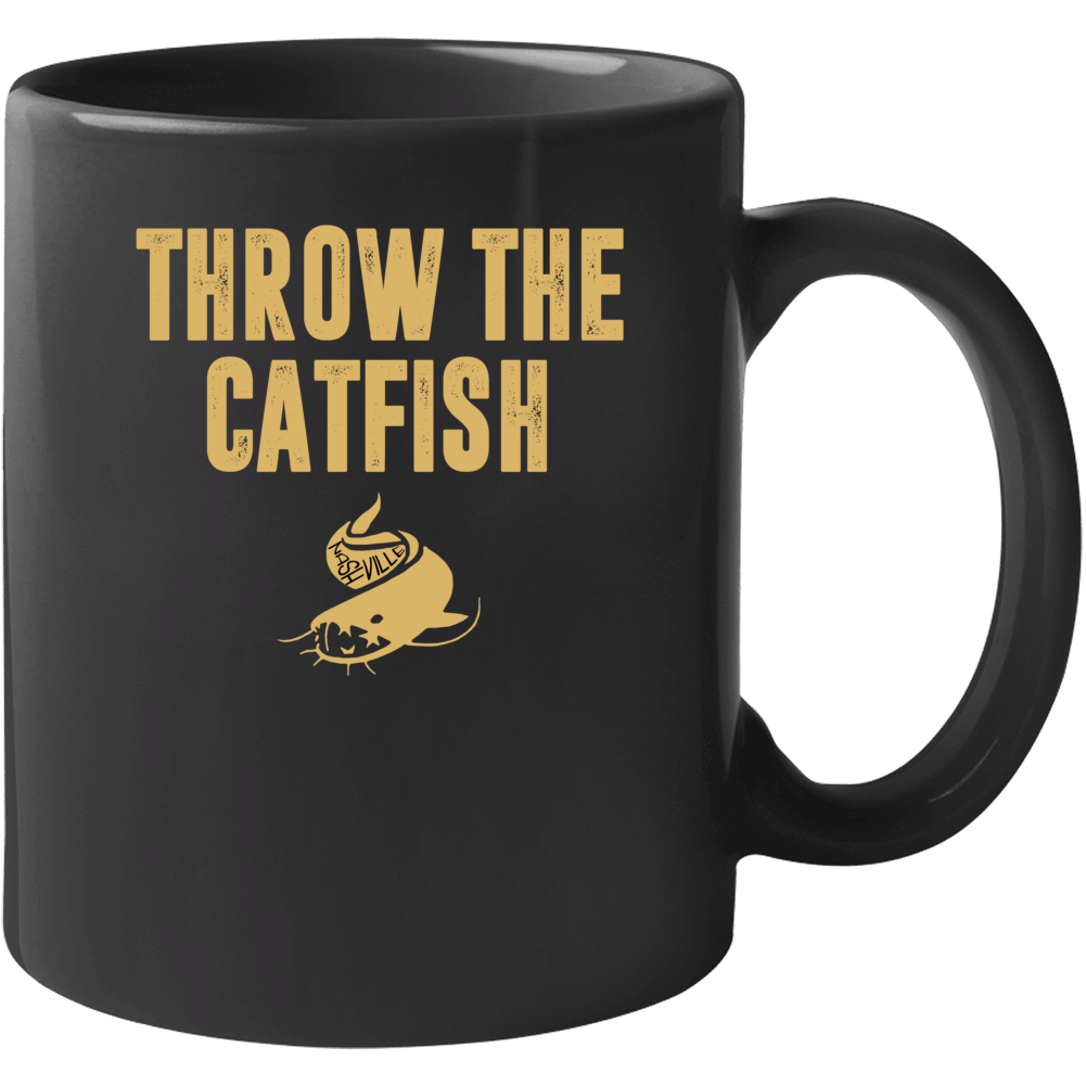 Throw The Catfish Nashville Predators Catfish Hockey Mug