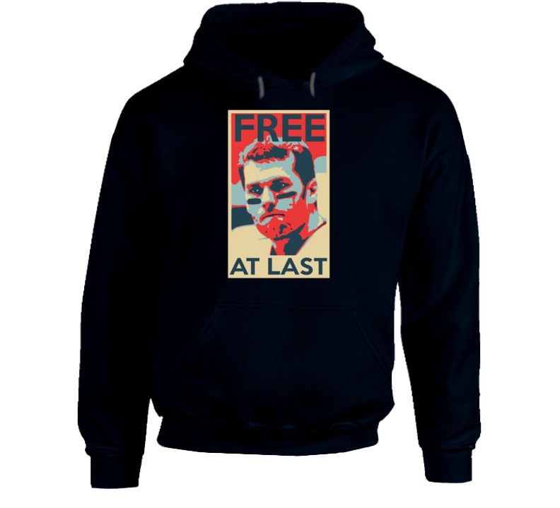 Tom Brady Free At Last Hope Poster Parody Funny New England Football H